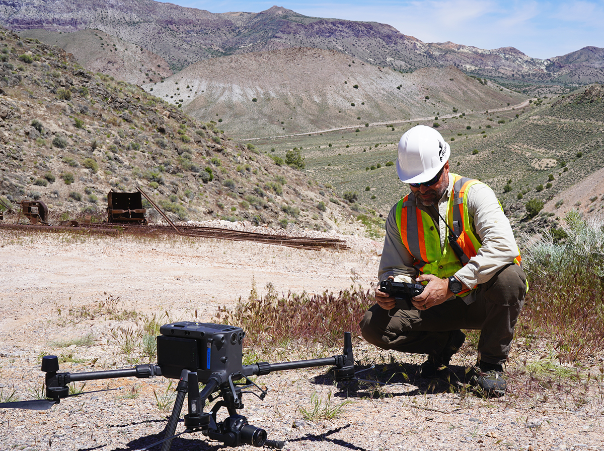 drones in mineral exploration