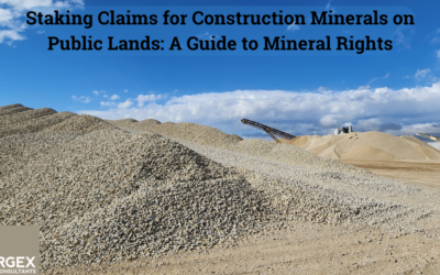 Staking Claims for Construction Minerals on Public Land 